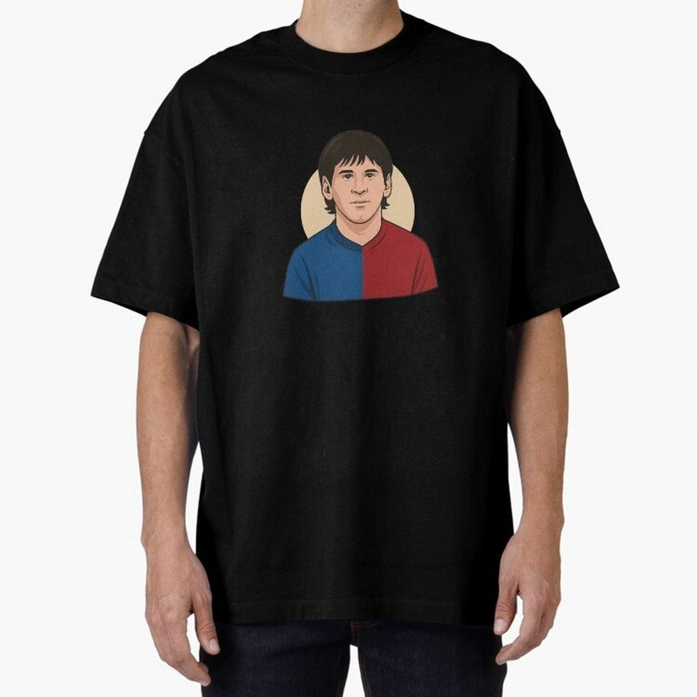 messi 2009 Oversized T-Shirt Celebrate Football Dreams Across FIFA World Cup 2026 USA Canada Mexico for Fans of Messi, CR7 and Mbappe and Portugal, Bringing Fan Favorite Moments, National Team Passion, Big Match Drama and Soccer History; Great for