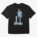 Messi the Flea Drinking Mate ¨C Unique Design by The Goat Classic T-Shirt Remember Iconic Moments from Global Football Passion for FIFA World Cup 2026 Group Stage, Made for Mbappe and Neymar, England, France and Netherlands, Vintage Soccer Flavor,