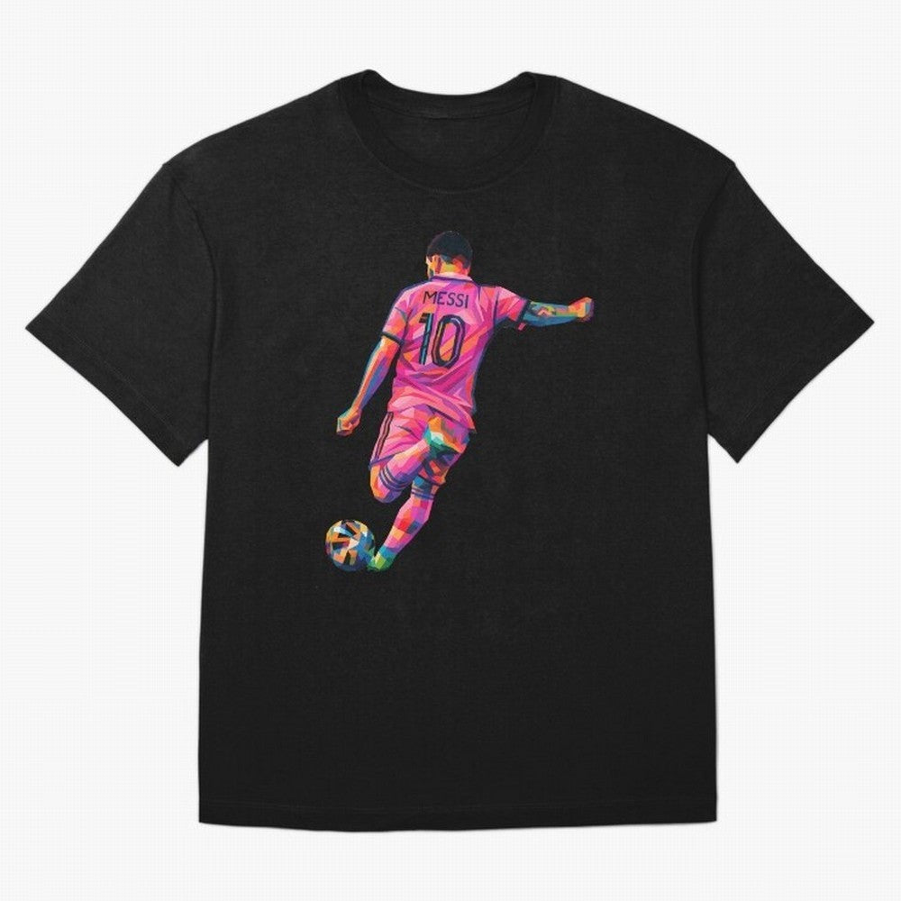 Lionel Messi - Inter Miami Wpap Art Classic T-Shirt Fuel the Hype around FIFA World Cup 2026 Spirit, Connected to Brazil, CR7 and Messi, Championship Spirit, Famous Goals, Roaring Crowds and International Football Unity; Perfect for People Who Love