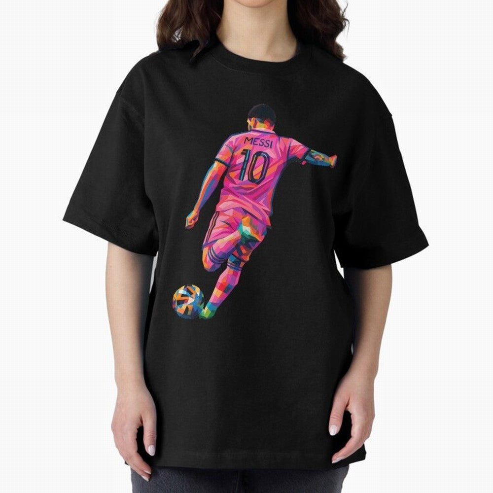 Lionel Messi - Inter Miami Wpap Art Classic T-Shirt Fuel the Hype around FIFA World Cup 2026 Spirit, Connected to Brazil, CR7 and Messi, Championship Spirit, Famous Goals, Roaring Crowds and International Football Unity; Perfect for People Who Love