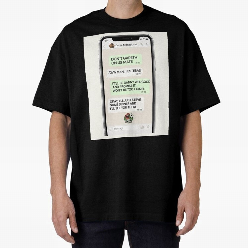 Football Slang WhatsApp Banter ¨C Classic Footy Chat Art Classic T-Shirt Carry the Colors and Pride of Global Football Passion for FIFA World Cup 2026, with Messi, Spain and Netherlands, Tournament Hype, Historic Matchups, Family Viewing Parties