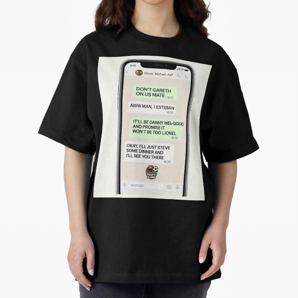 Football Slang WhatsApp Banter ¨C Classic Footy Chat Art Classic T-Shirt Carry the Colors and Pride of Global Football Passion for FIFA World Cup 2026, with Messi, Spain and Netherlands, Tournament Hype, Historic Matchups, Family Viewing Parties