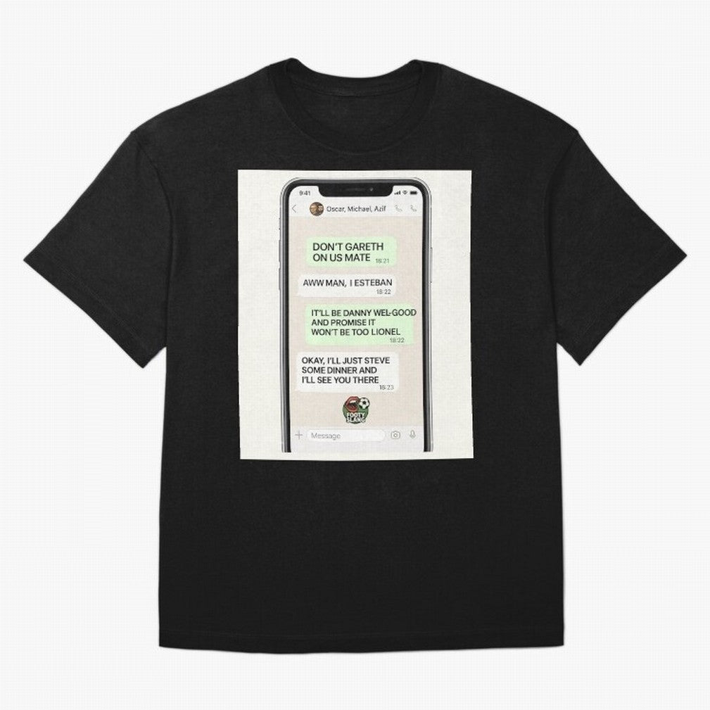 Football Slang WhatsApp Banter ¨C Classic Footy Chat Art Classic T-Shirt Carry the Colors and Pride of Global Football Passion for FIFA World Cup 2026, with Messi, Spain and Netherlands, Tournament Hype, Historic Matchups, Family Viewing Parties