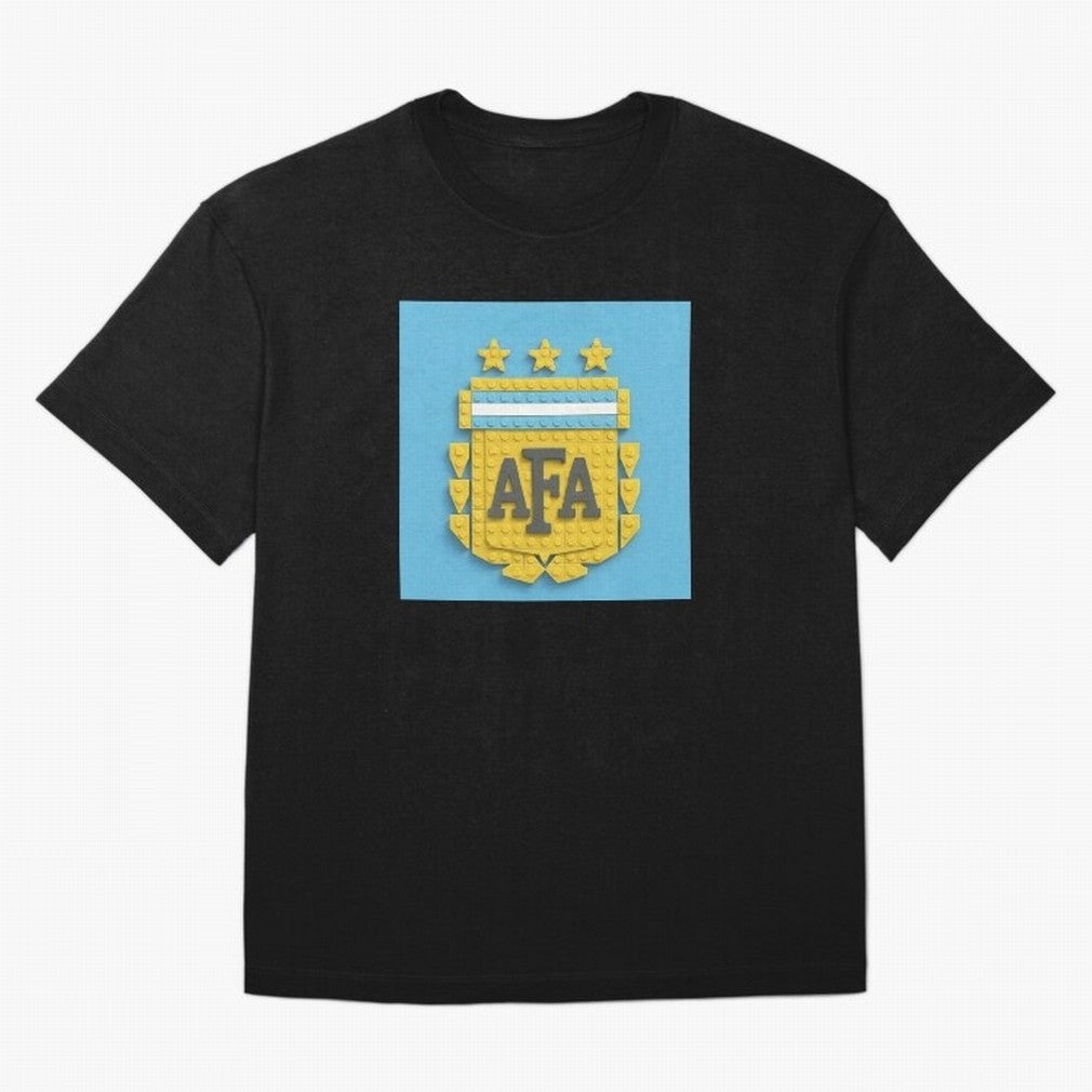 Argentina Blocks Classic T-Shirt Celebrate Unforgettable Nights in the FIFA World Cup 2026 Group Stage Journey through Messi, CR7 and Mbappe Highlights, Portugal Pride, Sports Nostalgia, International Competition, Famous Players and Unforgettable
