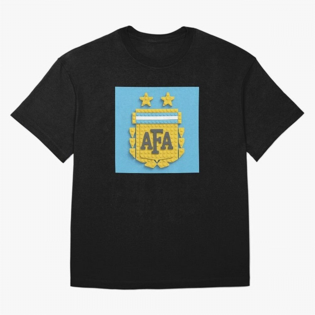 Argentina Blocks Oversized T-Shirt Remember the FIFA World Cup 2026 Journey through CR7 Highlights, Argentina Pride, Football Passion, Legendary Performances, Festival Vibes and Supporter Community; Made for Collectors Who Enjoy Iconic Players,