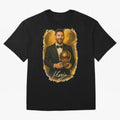 Lionel Messi Ballon d'Or Portrait ¨C Football Legend in Tuxedo Holding Trophy Classic T-Shirt Create the FIFA World Cup 2026 Group Stage Journey through CR7 Highlights, Portugal Pride, Tournament Hype, Historic Matchups, Family Viewing Parties and