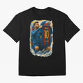 Messi Shirt Celebration Poster ¨C Iconic FC Barcelona Number 10 Artwork Oversized T-Shirt Mark FIFA World Cup 2026 Filled with Cristiano Ronaldo, Haaland and CR7, Netherlands Energy, Match Day Excitement, Supporter Culture, Golden Goals and Global