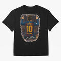 Lionel Messi Barcelona Tribute ¨C Iconic Number 10 Celebration Art Print Classic T-Shirt Celebrate Global Passion for FIFA World Cup 2026 Driven by Haaland and Mbappe, Spain and Netherlands Energy, Sports Nostalgia, International Competition,