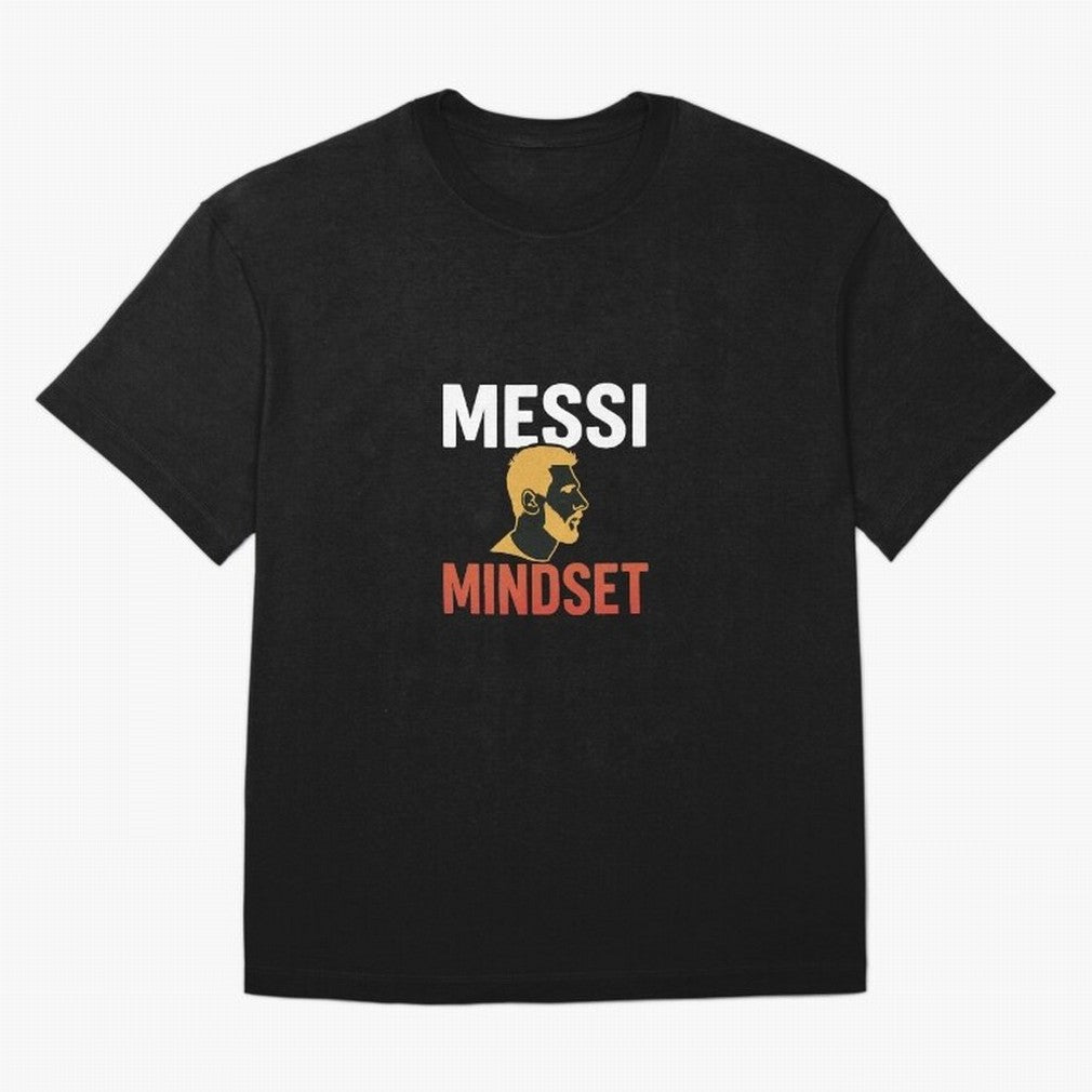 Messi Mindset Classic T-Shirt Join the Countdown to FIFA World Cup 2026 USA Canada Mexico for Fans of Neymar, Haaland and Cristiano Ronaldo and Argentina, France and Brazil, Bringing Retro Football Energy, Iconic Rivalries, Trophy Chase Drama and