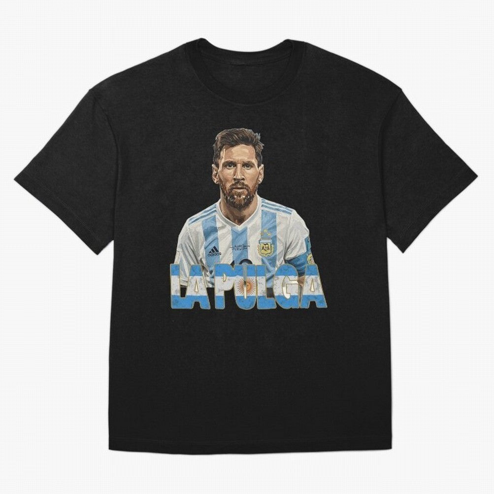 Messi The Goat - Messi The Flea - Mess10 Classic T-Shirt Fuel FIFA World Cup 2026 Group Stage for Fans of Cristiano Ronaldo and Brazil, Bringing Game Day Rituals, Football Legends, Country Pride and the Road to the Final; Ideal for Football Dads,