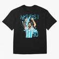 Lionel Messi GOAT Argentina Classic T-Shirt Celebrate Every Goal in FIFA World Cup 2026 Spirit, with Brazil, Portugal and Argentina, Haaland and Mbappe, Supporter Pride, Iconic Celebrations, Legendary Names and Global Match Day Energy; Created for