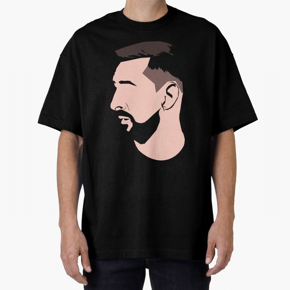 Lionel Messi illustration Classic T-Shirt Feel the Trophy Chase of Global Football Passion for FIFA World Cup 2026 Group Stage, Inspired by CR7, England and Germany, Vintage Soccer Flavor, Modern Football Stars, National Flags and Final Night