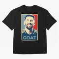 Messi - Hope Oversized T-Shirt Share FIFA World Cup 2026 Spirit, Featuring Argentina, France and Brazil, Neymar, Stadium Memories, Football Loyalty, International Chants and Championship Tradition; Great for Supporters Who Love Legendary Players,
