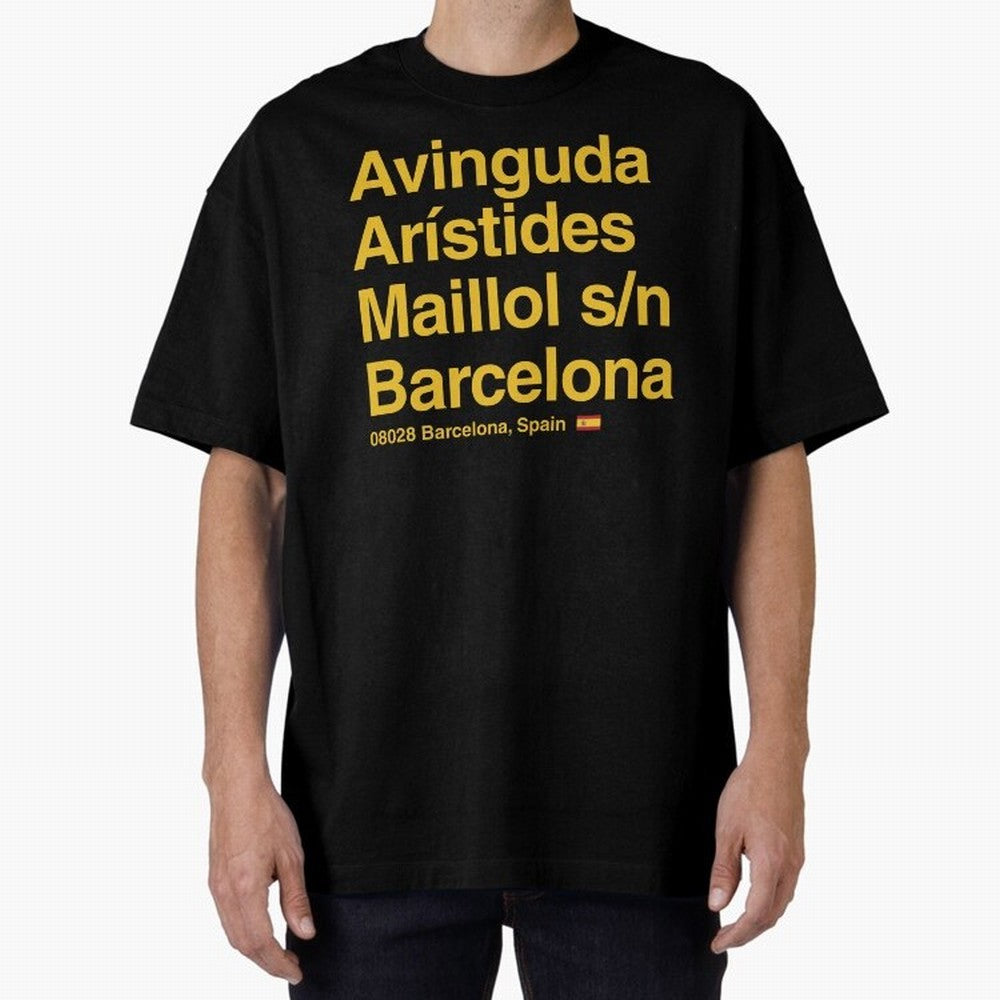 FC Barcelona Futbol Soccer Stadium Street Address Classic T-Shirt Honor FIFA World Cup 2026 USA Canada Mexico Spirit, Celebrating England, France and Netherlands, Mbappe and Neymar, Goal Celebration Energy, Supporter Heritage, Football Icons and