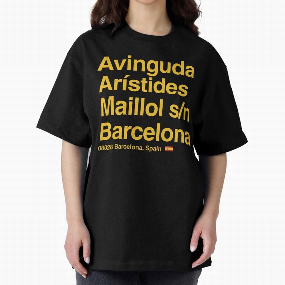 FC Barcelona Futbol Soccer Stadium Street Address Classic T-Shirt Honor FIFA World Cup 2026 USA Canada Mexico Spirit, Celebrating England, France and Netherlands, Mbappe and Neymar, Goal Celebration Energy, Supporter Heritage, Football Icons and