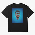Messi: The Undisputed GOAT Oversized T-Shirt Relive the Noise and Pride of FIFA World Cup 2026 USA Canada Mexico for Fans of Messi, CR7 and Mbappe and England, France and Netherlands, Bringing Championship Spirit, Famous Goals, Roaring Crowds and