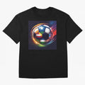 Soccer 2 Oversized T-Shirt Honor the Beautiful Game during Global Football Passion for FIFA World Cup 2026 USA Canada Mexico, Driven by CR7 and Messi, Spain, Soccer Culture, Superstar Moments, National Team Dreams and Competitive Fire; Perfect for