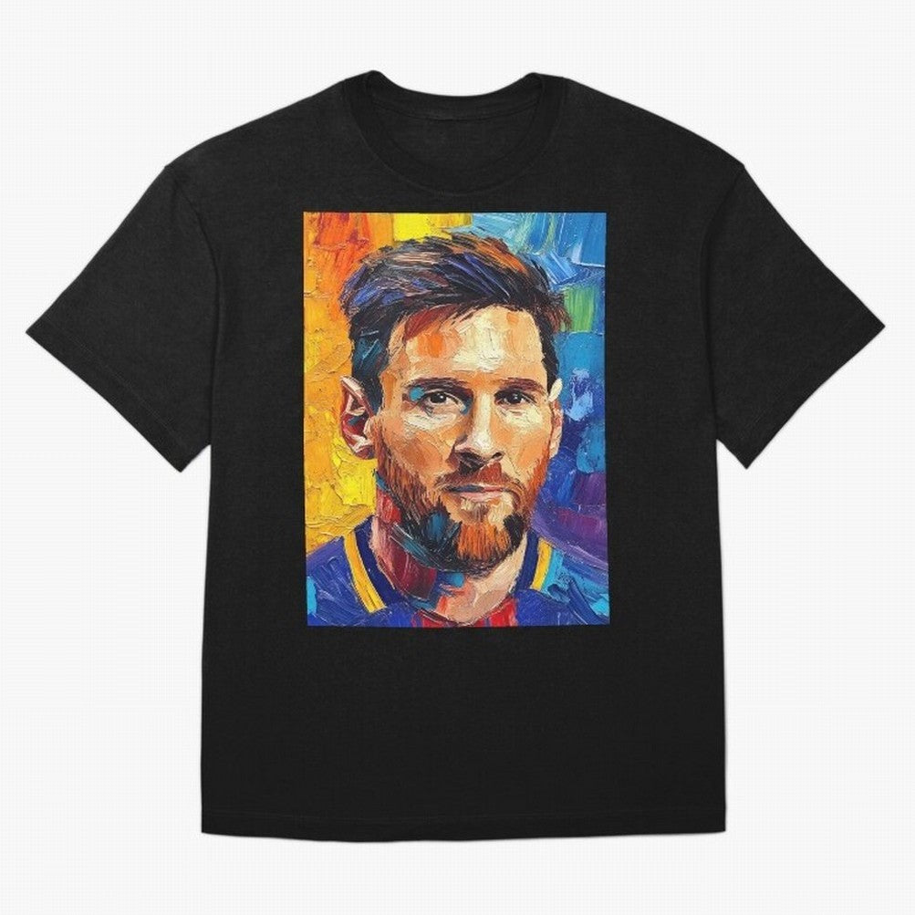 Messi Van Gogh: The Football Artist Classic T-Shirt Join the Countdown to Global Football Passion for FIFA World Cup 2026 USA Canada Mexico, Highlighting Cristiano Ronaldo, Haaland and CR7, England and Germany, Worldwide Fan Energy, Dramatic Goals,