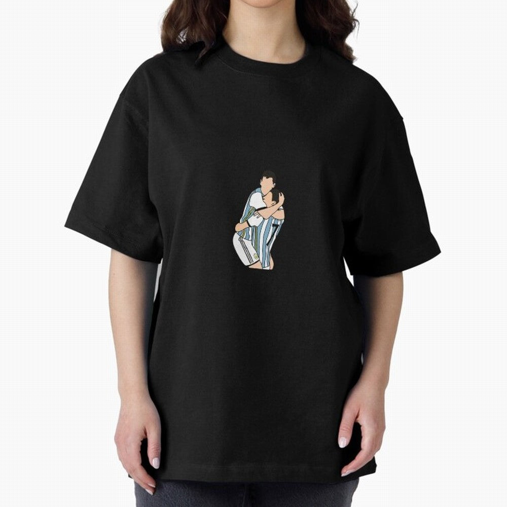 Messi and Di Maria Classic T-Shirt Build FIFA World Cup 2026 USA Canada Mexico for Fans of Neymar, Haaland and Cristiano Ronaldo and Portugal, Spain and Germany, Bringing Championship Spirit, Famous Goals, Roaring Crowds and International Football