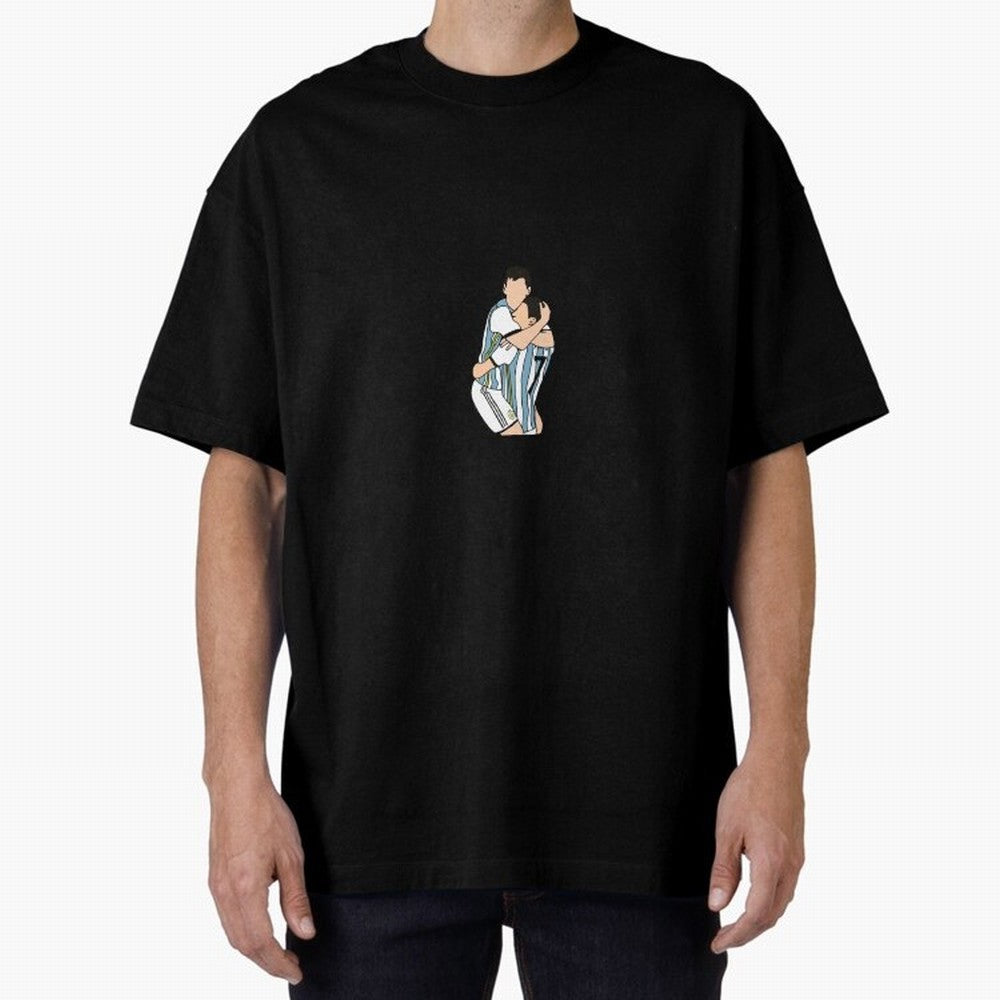 Messi and Di Maria Classic T-Shirt Build FIFA World Cup 2026 USA Canada Mexico for Fans of Neymar, Haaland and Cristiano Ronaldo and Portugal, Spain and Germany, Bringing Championship Spirit, Famous Goals, Roaring Crowds and International Football