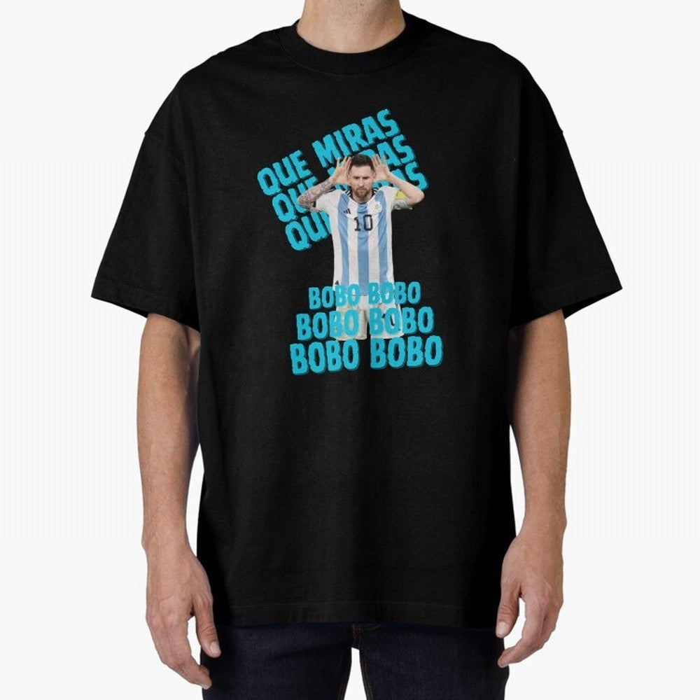 LEONEL MESSI Oversized T-Shirt Stand Out with Spirit from the FIFA World Cup 2026 Group Stage Journey through CR7 and Messi Highlights, Netherlands Pride, Soccer Culture, Superstar Moments, National Team Dreams and Competitive Fire; Made for