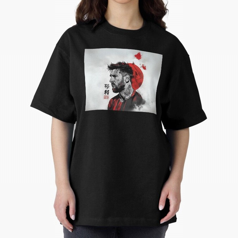 Messi Red Moon Classic T-Shirt Support Iconic Players in FIFA World Cup 2026 USA Canada Mexico Capturing CR7 and Messi, Argentina and Brazil Energy, Champion Mindset, Group Stage Buzz, Knockout Tension and Passionate Fan Culture; Ideal for Fans Who