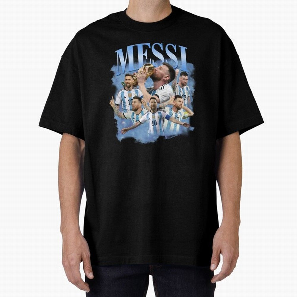 Lionel Messi Footballer Classic T-Shirt Celebrate Unforgettable Nights in Global Football Passion for FIFA World Cup 2026 Group Stage, Filled with CR7, Spain, Stadium Chants, National Pride, Trophy Dreams and Unforgettable Football Memories; Built