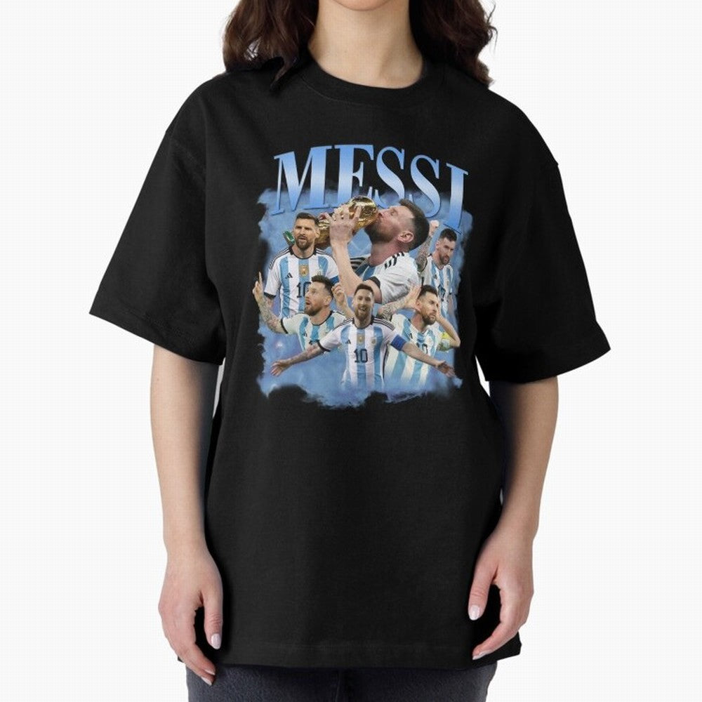 Lionel Messi Footballer Classic T-Shirt Celebrate Unforgettable Nights in Global Football Passion for FIFA World Cup 2026 Group Stage, Filled with CR7, Spain, Stadium Chants, National Pride, Trophy Dreams and Unforgettable Football Memories; Built