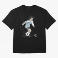 Lionel Messi runner Oversized T-Shirt Stand Out with Spirit from the FIFA World Cup 2026 USA Canada Mexico Journey through Cristiano Ronaldo, Haaland and CR7 Highlights, Brazil, Portugal and Argentina Pride, Match Day Excitement, Supporter Culture,