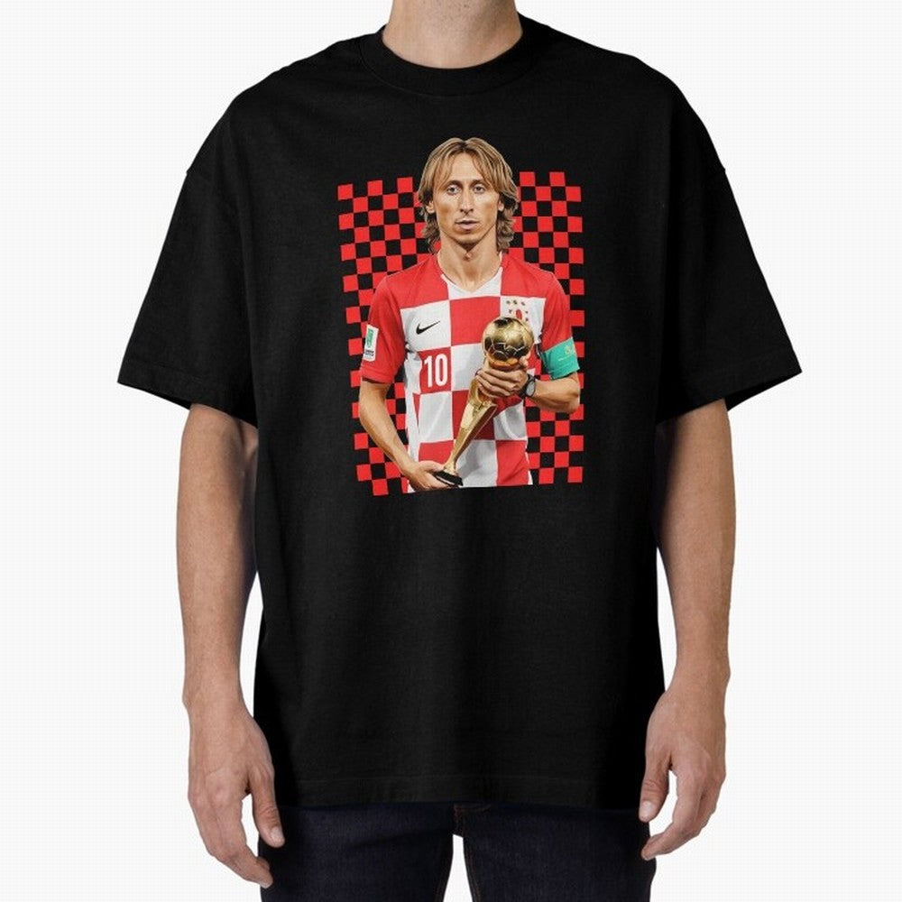 Luka Modric Ballon d'Or Graphic Essential T-Shirt Celebrate Every Goal in FIFA World Cup 2026 Spirit, Connected to England, Mbappe and Neymar, Stadium Memories, Football Loyalty, International Chants and Championship Tradition; Created for Match
