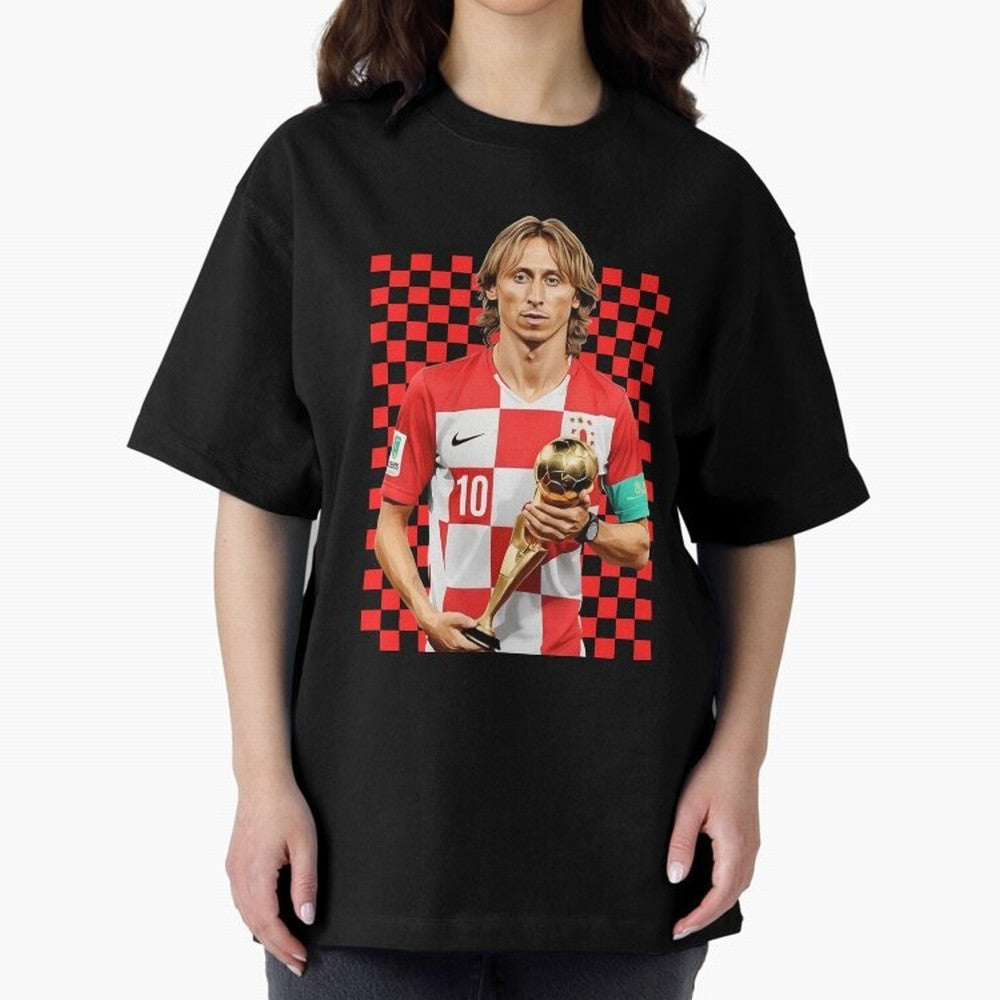 Luka Modric Ballon d'Or Graphic Essential T-Shirt Celebrate Every Goal in FIFA World Cup 2026 Spirit, Connected to England, Mbappe and Neymar, Stadium Memories, Football Loyalty, International Chants and Championship Tradition; Created for Match