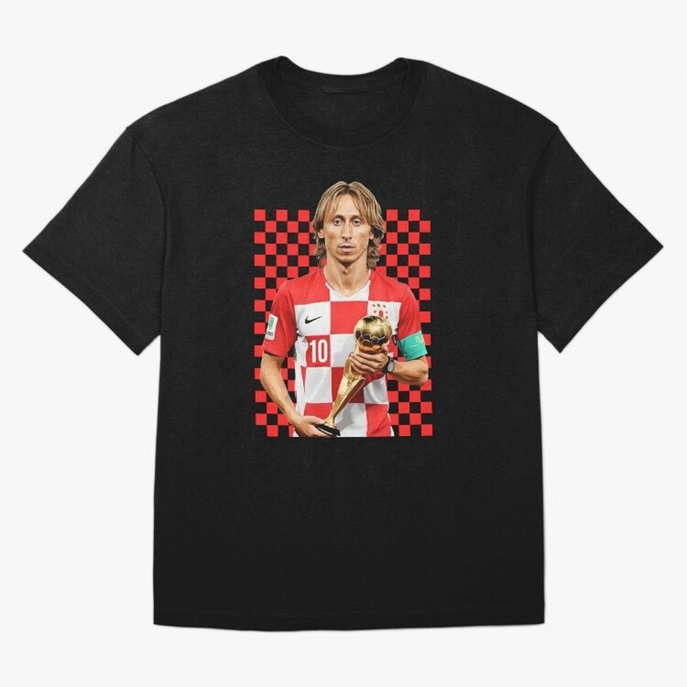 Luka Modric Ballon d'Or Graphic Essential T-Shirt Celebrate Every Goal in FIFA World Cup 2026 Spirit, Connected to England, Mbappe and Neymar, Stadium Memories, Football Loyalty, International Chants and Championship Tradition; Created for Match