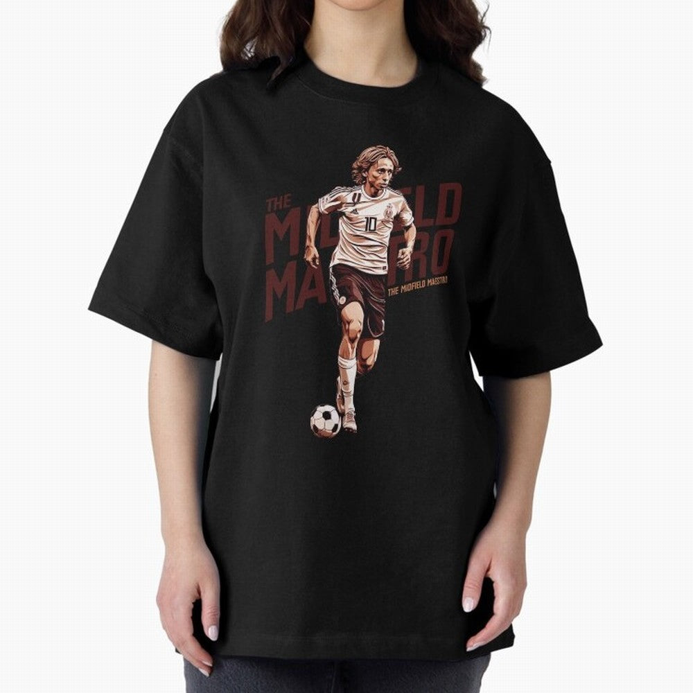 Luka - The Midfield Maestro Essential T-Shirt Show Love for Legendary Goals in Match Day Hype around FIFA World Cup 2026, Mbappe, England, Sports Nostalgia, International Competition, Famous Players and Unforgettable Victories; Perfect for People