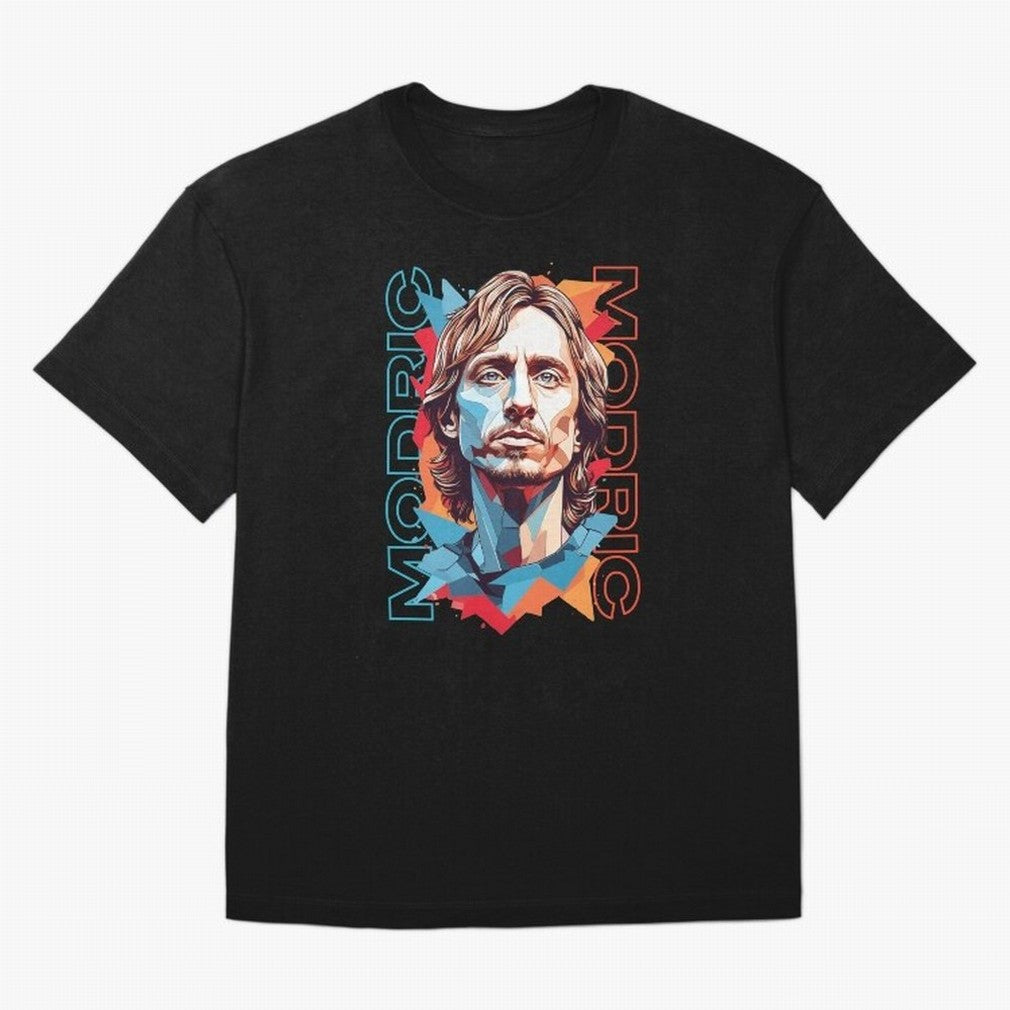 Luka Modric - Digital Art Essential T-Shirt Represent Football Lovers during Global Football Passion for FIFA World Cup 2026 Group Stage, Filled with Haaland, England, Stadium Memories, Football Loyalty, International Chants and Championship