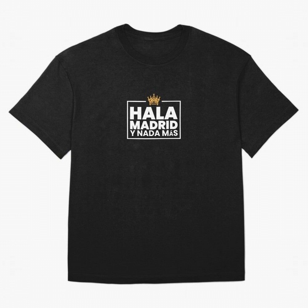 Hala Madrid Essential T-Shirt Celebrate Rivalries and Pride in FIFA World Cup 2026 Spirit, Connected to England and Germany, Messi, Global Supporter Spirit, Legendary Goals, National Colors and Tournament Celebration; Made for Collectors Who Enjoy