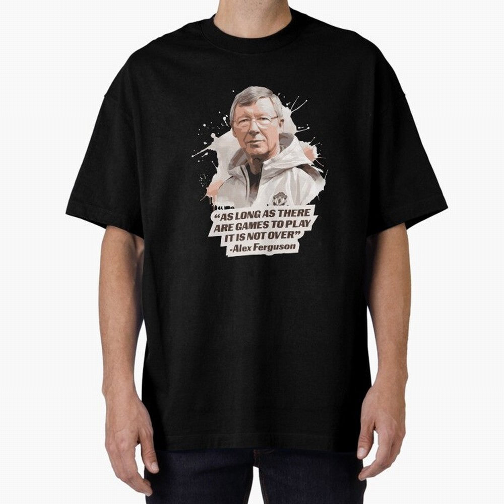 Sir Alex Ferguson - It Is Not Over Yet Essential T-Shirt Spotlight FIFA World Cup 2026 Group Stage with Haaland, Netherlands Energy, Retro Football Energy, Iconic Rivalries, Trophy Chase Drama and Stadium Atmosphere; Built for Supporters Chasing