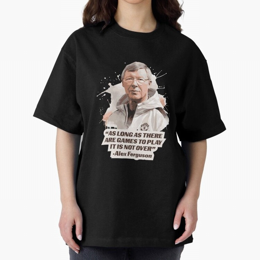 Sir Alex Ferguson - It Is Not Over Yet Essential T-Shirt Spotlight FIFA World Cup 2026 Group Stage with Haaland, Netherlands Energy, Retro Football Energy, Iconic Rivalries, Trophy Chase Drama and Stadium Atmosphere; Built for Supporters Chasing