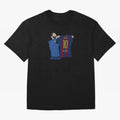 Lionel Messi | Barcelona legend Oversized T-Shirt Show Your Tournament Heart for Match Day Hype around FIFA World Cup 2026, CR7 and Messi, Brazil, Portugal and Argentina, Retro Football Energy, Iconic Rivalries, Trophy Chase Drama and Stadium