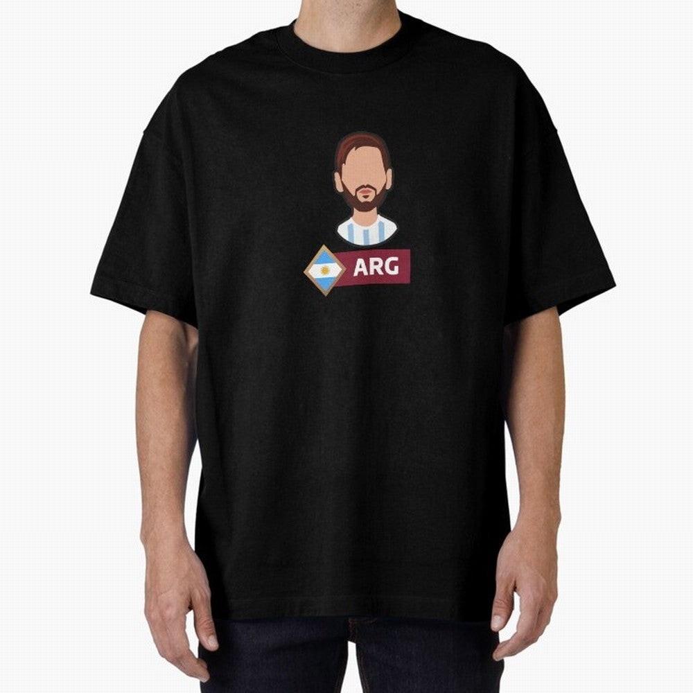 Lionel Messi Argentina Player World Cup Classic T-Shirt Show Support during FIFA World Cup 2026 Group Stage for Fans of Mbappe and Neymar and Spain, Bringing Football Festival Excitement, Trophy Ambitions, Country Rivalries and Star Player Buzz;