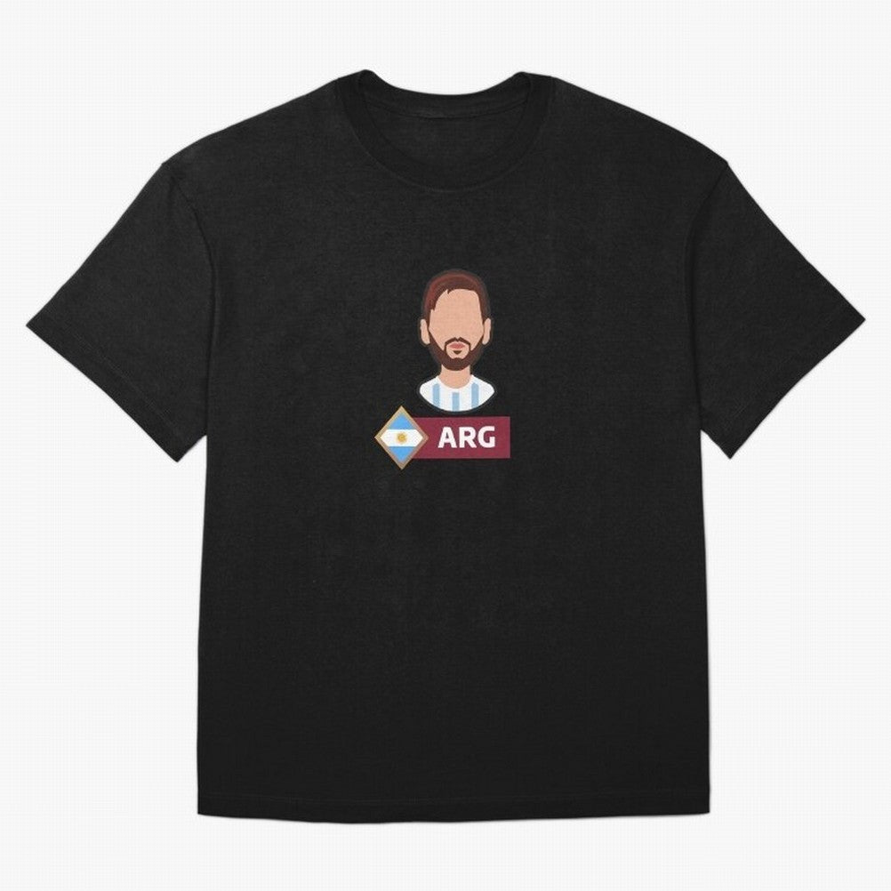 Lionel Messi Argentina Player World Cup Classic T-Shirt Show Support during FIFA World Cup 2026 Group Stage for Fans of Mbappe and Neymar and Spain, Bringing Football Festival Excitement, Trophy Ambitions, Country Rivalries and Star Player Buzz;