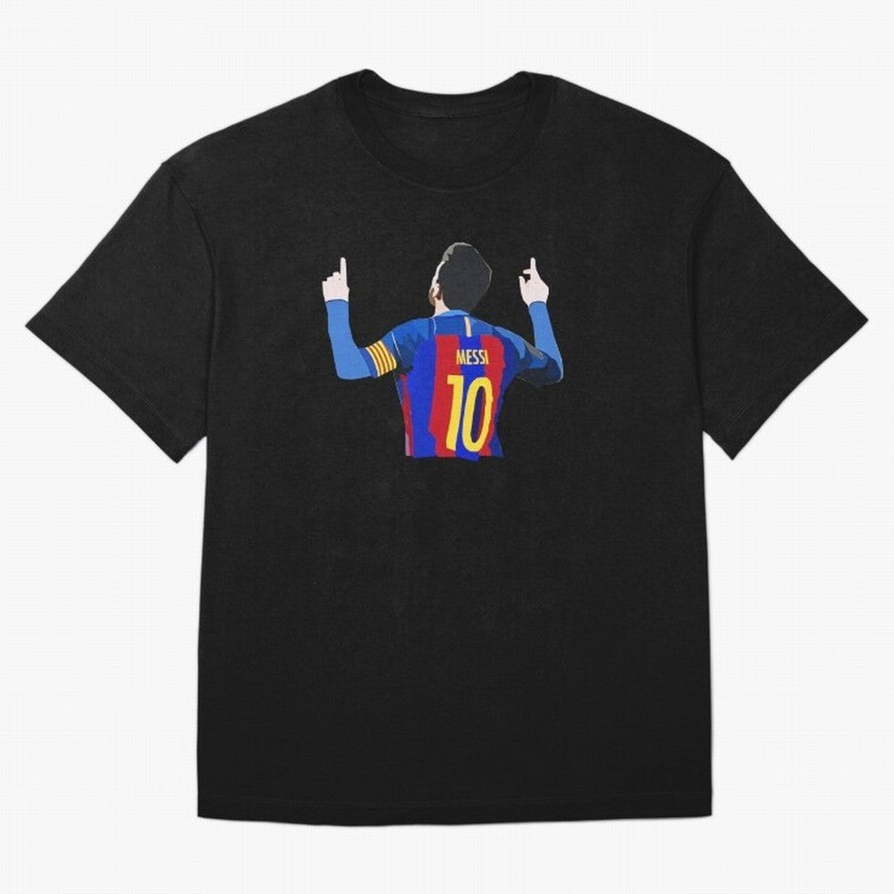Lionel Messi vector art Oversized T-Shirt Experience the Global Stage of the FIFA World Cup 2026 Journey through Messi and Cristiano Ronaldo Highlights, Germany Pride, Stadium Chants, National Pride, Trophy Dreams and Unforgettable Football