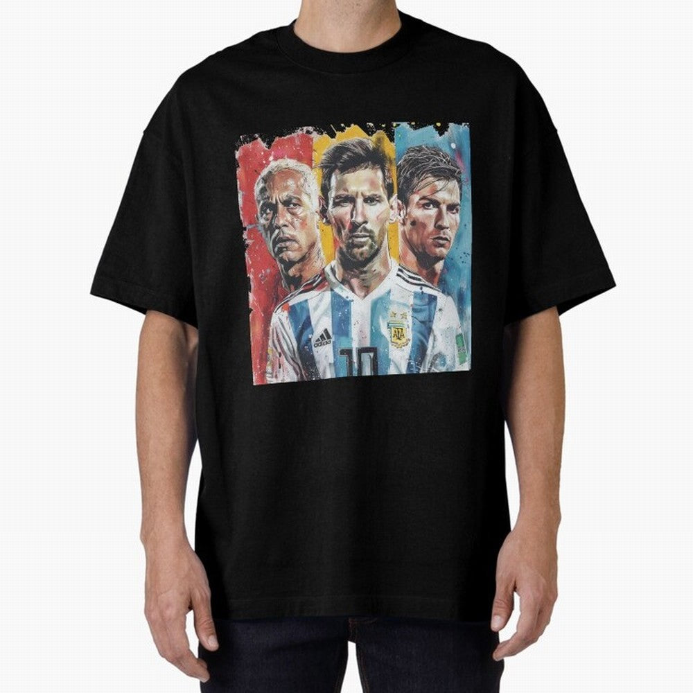 TOP 3 Soccer Players Classic T-Shirt Represent the Passion of FIFA World Cup 2026 USA Canada Mexico for Fans of Cristiano Ronaldo, Haaland and CR7 and Argentina and Brazil, Bringing Goal Celebration Energy, Supporter Heritage, Football Icons and