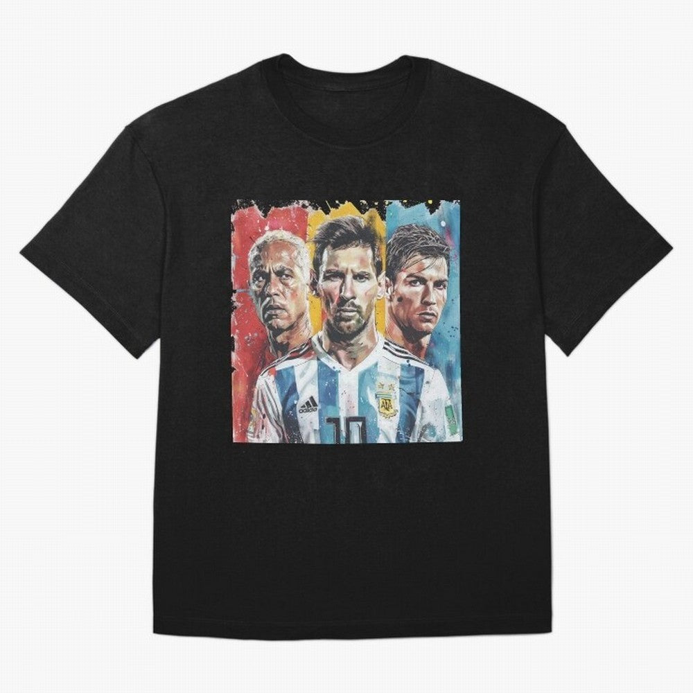 TOP 3 Soccer Players Classic T-Shirt Represent the Passion of FIFA World Cup 2026 USA Canada Mexico for Fans of Cristiano Ronaldo, Haaland and CR7 and Argentina and Brazil, Bringing Goal Celebration Energy, Supporter Heritage, Football Icons and