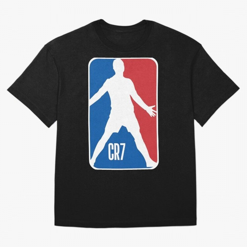 Cristiano Ronaldo - NBA style print Classic T-Shirt Capture the FIFA World Cup 2026 Group Stage Journey through Messi Highlights, Spain and Netherlands Pride, Sports Nostalgia, International Competition, Famous Players and Unforgettable Victories;