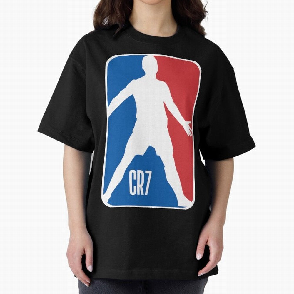 Cristiano Ronaldo - NBA style print Classic T-Shirt Capture the FIFA World Cup 2026 Group Stage Journey through Messi Highlights, Spain and Netherlands Pride, Sports Nostalgia, International Competition, Famous Players and Unforgettable Victories;