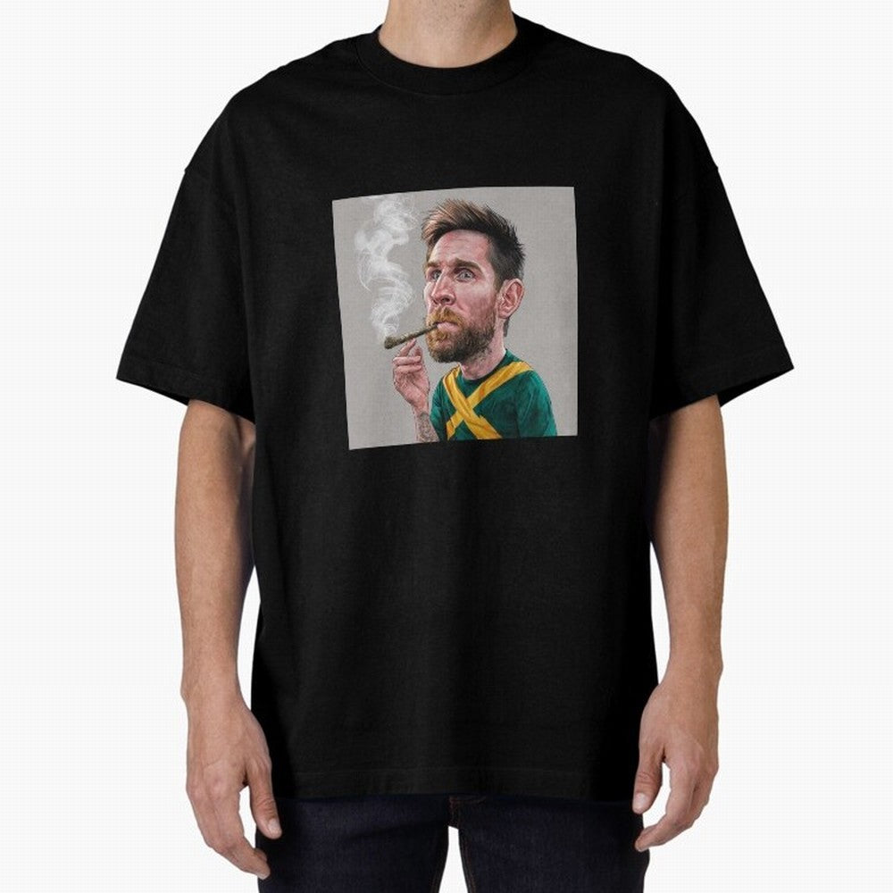 funny caricature of Lionel Messi Classic T-Shirt Create FIFA World Cup 2026 Group Stage Driven by Neymar, France Energy, Match Day Excitement, Supporter Culture, Golden Goals and Global Football Passion; Great for Supporters Who Love Legendary