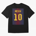 Barcelona 2012 Jersey Messi 10 Oversized T-Shirt Get Ready for the FIFA World Cup 2026 Journey through Haaland Highlights, Germany Pride, Sports Nostalgia, International Competition, Famous Players and Unforgettable Victories; Ideal for Football