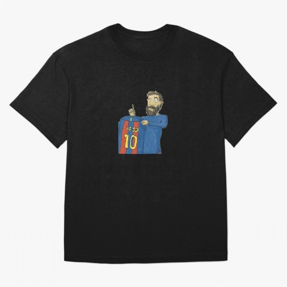Lionel Messi and the magic shirt Oversized T-Shirt Spotlight Global Football Passion for FIFA World Cup 2026 Group Stage, with Messi, France, Supporter Pride, Iconic Celebrations, Legendary Names and Global Match Day Energy; Ideal for Passionate