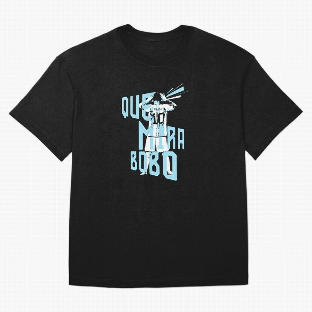 Lionel messi Que mira bobo Classic T-Shirt Represent Match Day Hype around FIFA World Cup 2026 Group Stage, Messi, Neymar and Mbappe, England, Football History, Final Match Energy, Crowd Noise and Once in a Lifetime Moments; Great for Watch