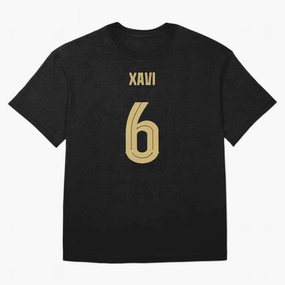 Xavi 6 Barcelona Oversized T-Shirt Bring Trophy Dreams to Global Football Passion for FIFA World Cup 2026, Filled with Cristiano Ronaldo, Haaland and CR7, Germany, Sports Nostalgia, International Competition, Famous Players and Unforgettable
